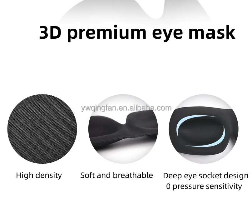 Blindfold For Men Women 3d Eye Masks For Sleeping Ultrathin Sides For