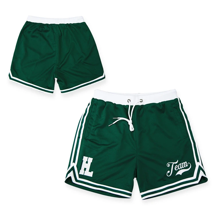 Баскетбольные шорты на заказ разные дизайнерские сетчатые баскетбольные с вышивкой и