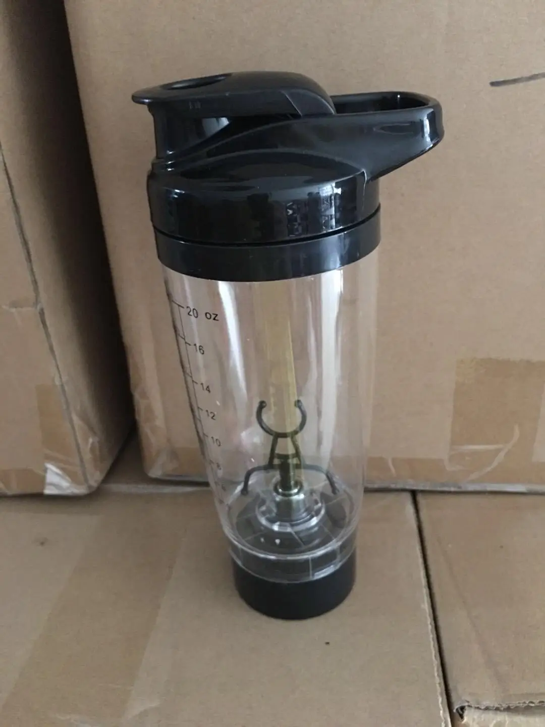 600ml battery plastic protein electric shaker