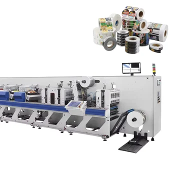Flexographic Printing Machine Daily Chemical Food Electronics Industry Label Industrial Label Commercial Label
