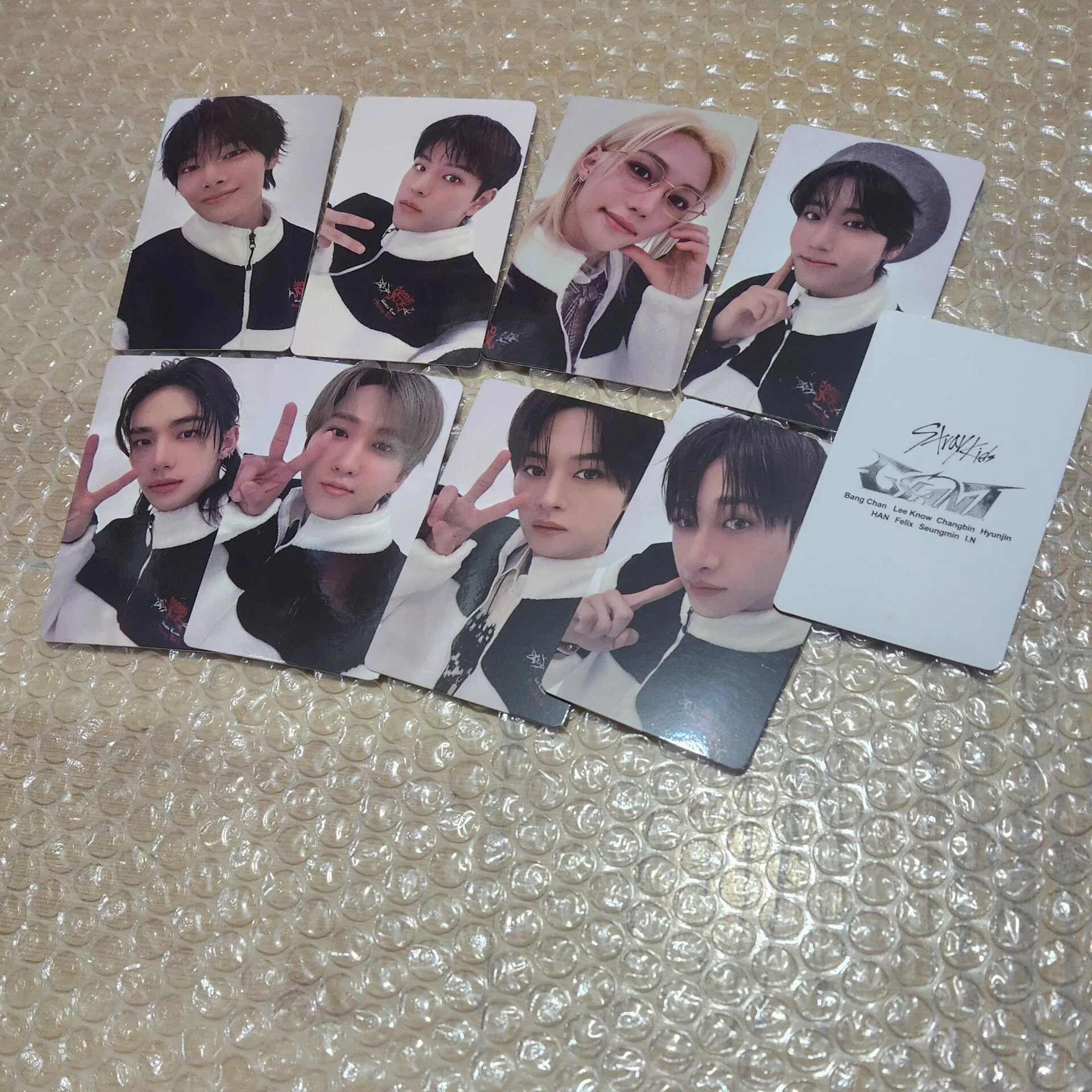 Kpop Straykids GIANT Album Photocards - Fans Collectibles