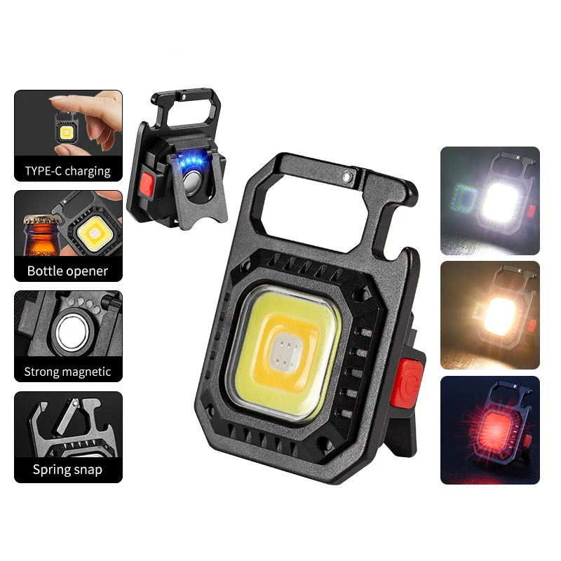 Portable Rechargeable USB LED Mini Torche Lampe Lumière