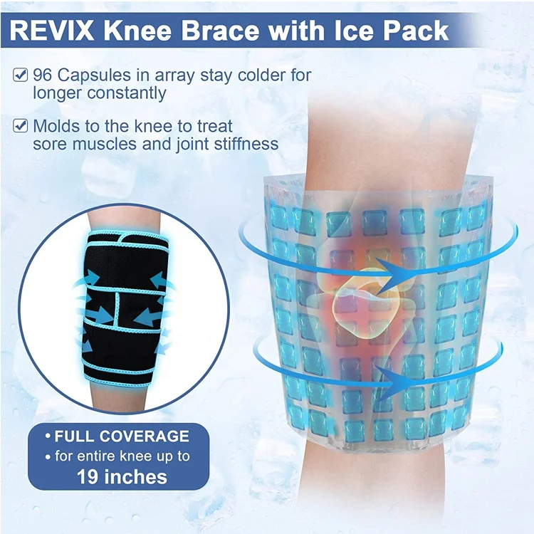 Reusable Gel Ice Wraps For Knee Injuries Hot And Cold Gel Ice Pack With