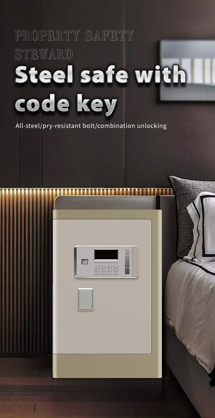 CEQSAFE Home and Office Steel Safe with Electronic Digital Fingerprint Lock Secure Electronic Digital Lock details