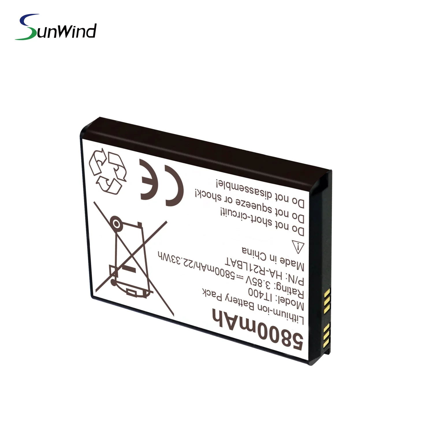 5800mAh Replacement Battery HA-R21LBAT for Casio IT-G400 SWLPB 3.85V Barcode Scanner