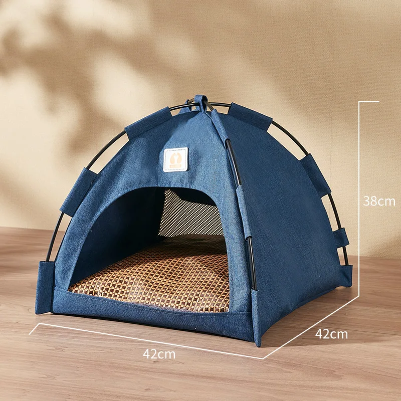 High Quality Customizable Waterproof Anti-Scratch Lightweight Pet Cat Tent Pet House Outdoor Dog Camping Tent