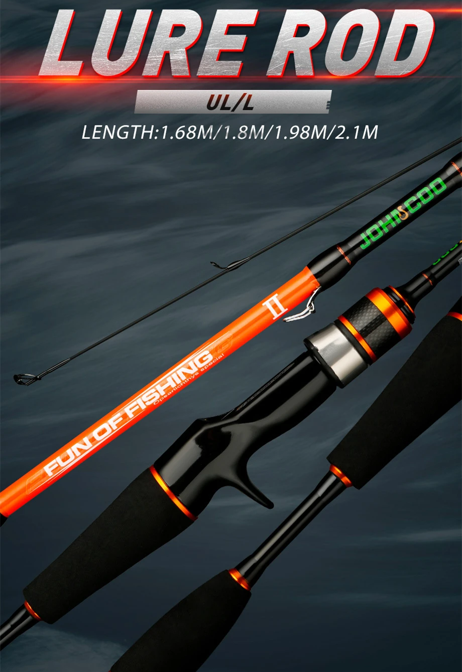 Fishing Rod Trout1-8g/2-12g Test UL1.68m 1.8m