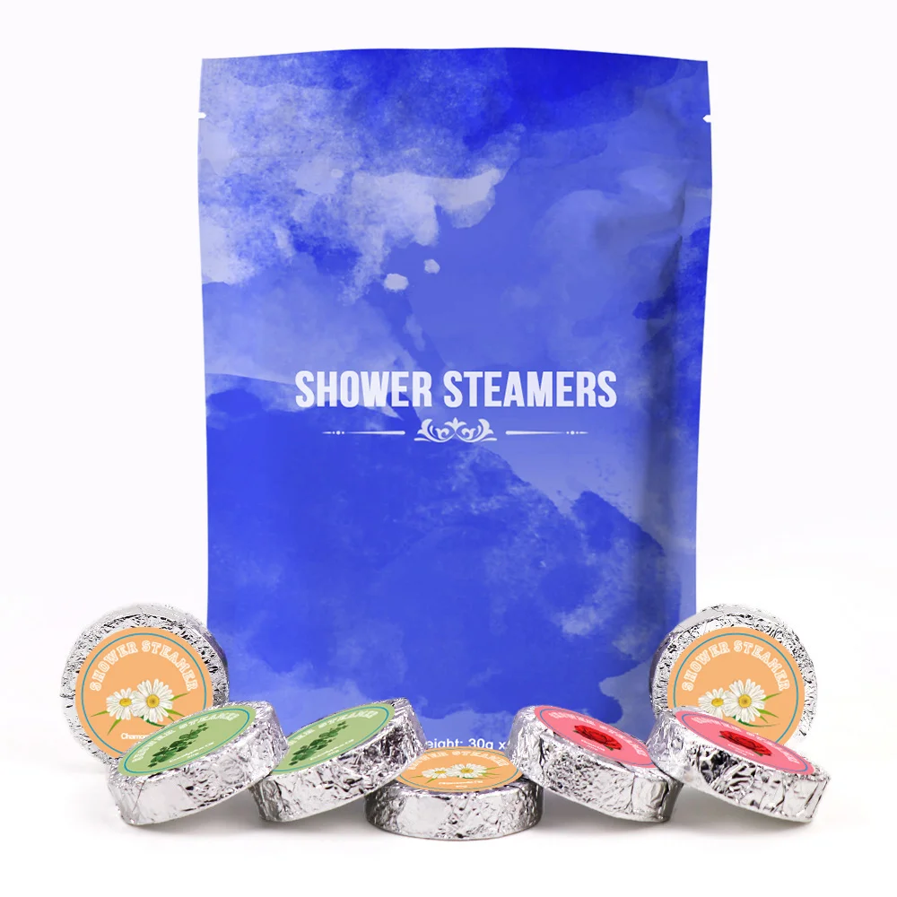 Wholesale Oem Organic Relax Shower Bombs 30g Bath Tablets Bloom Gift