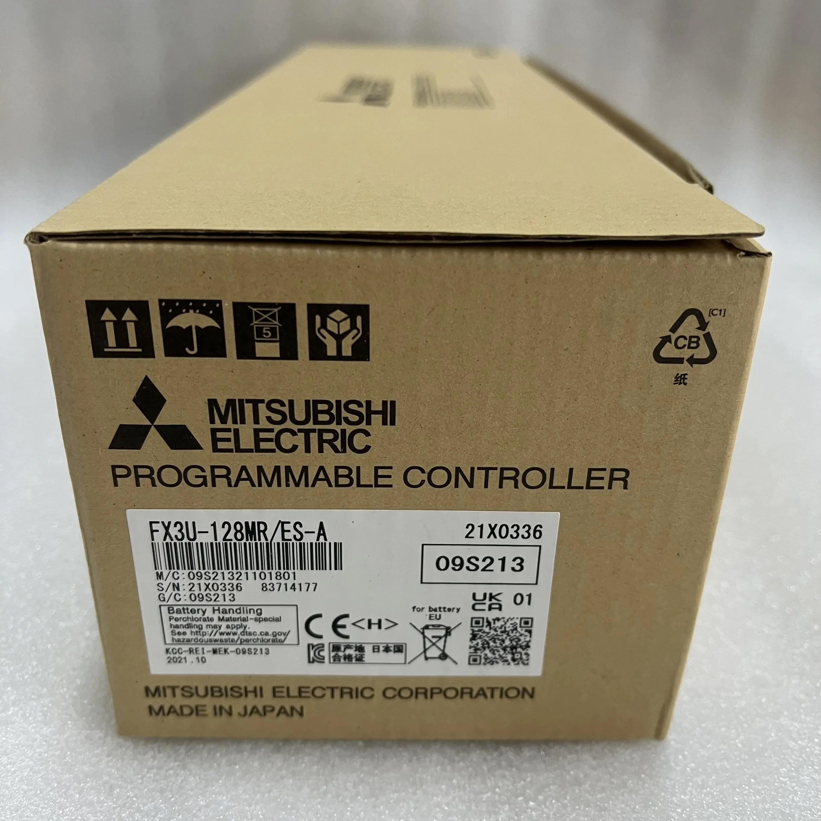 MITSUBISHI Programmable Controller FX3U-128MR/ES-A