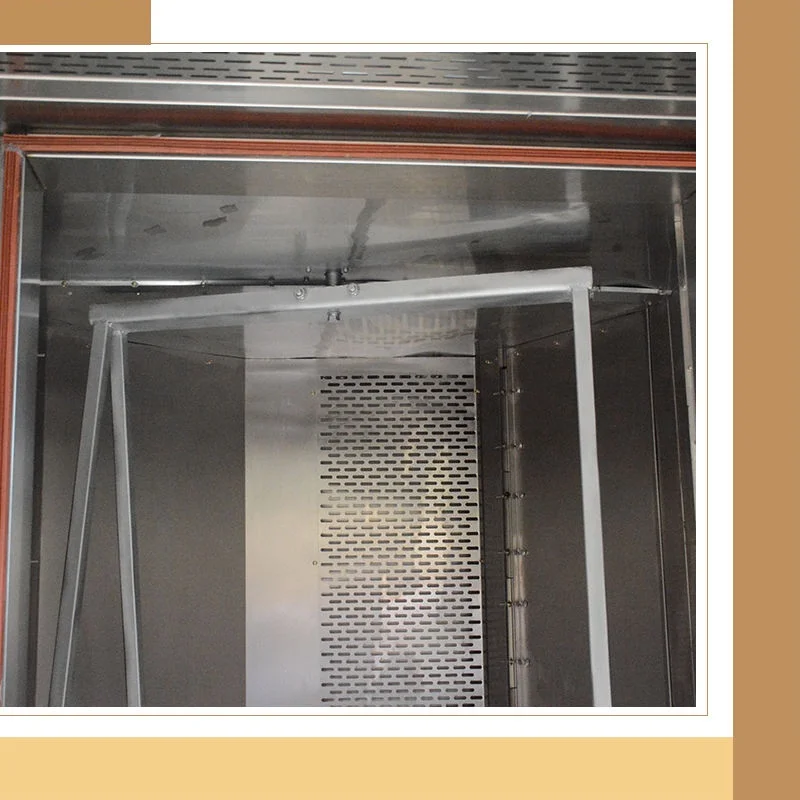 Factory Bread Bakery Machine Machine 32 Tray diesel Rotary Oven Rack Trolley Oven for Baking baguette Toast Croissant Round Bun