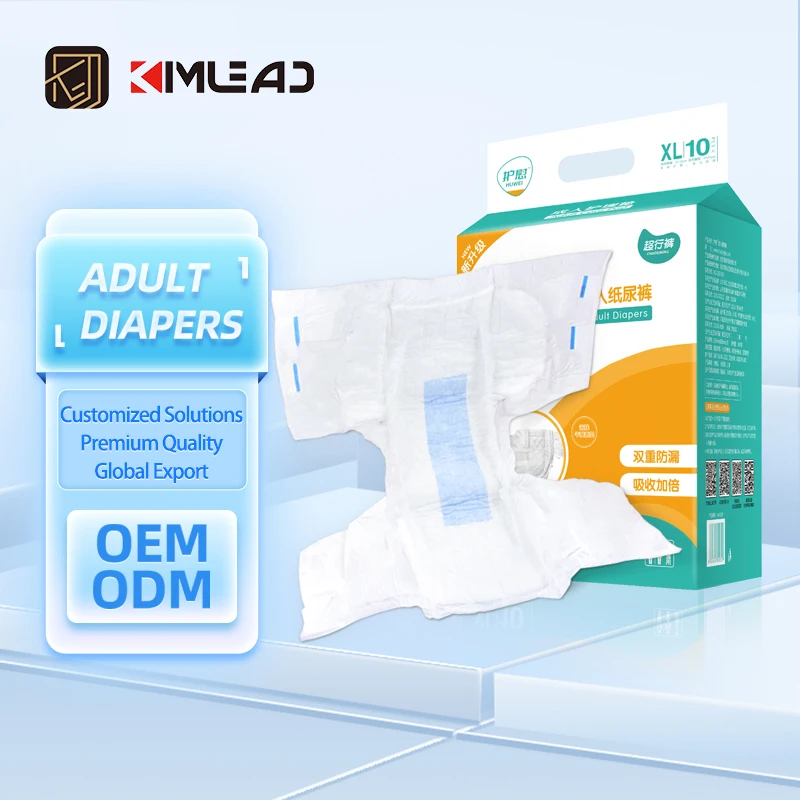 Couche adulte xl, couverture mâle sans goutte pour incontinence, couche jetable ultra absorbante