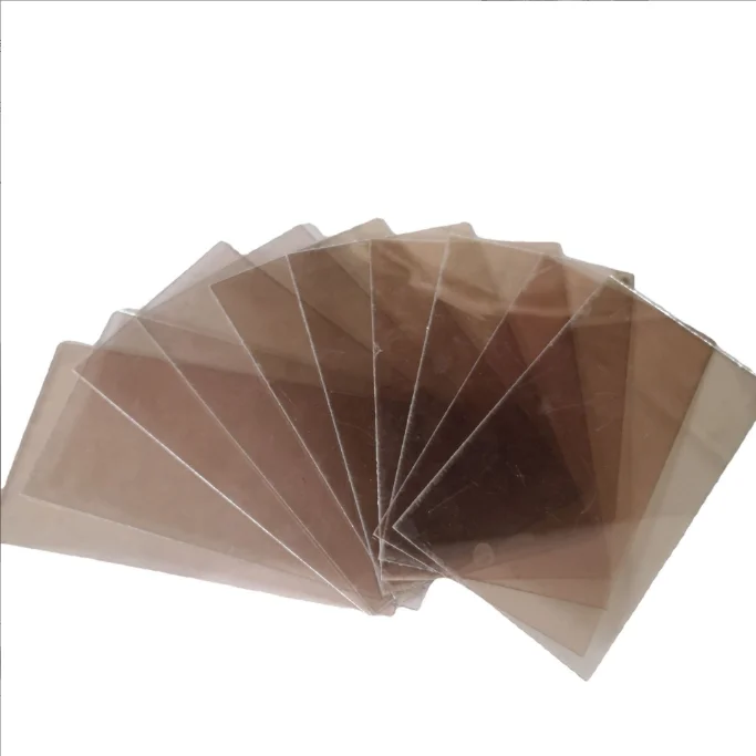 Transparent insulating mica sheet high temperature insulating gasket