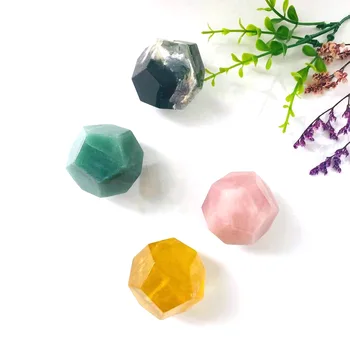 Natural Crystal Rose Quartz free from rose quartz clear quartz polyhedron for sale