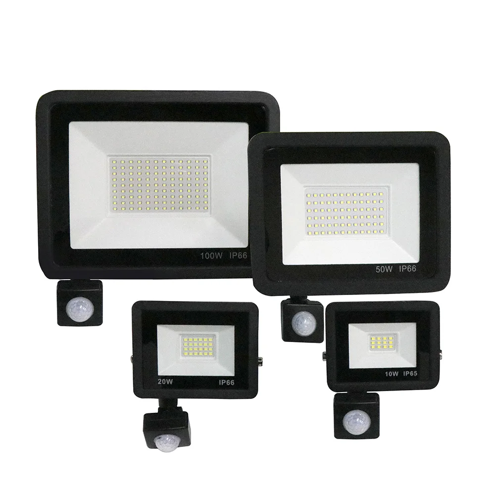 30W Led Motion Sensor Flood Lights Outdoor PIR Induction Lamp Intelligent Lig... 