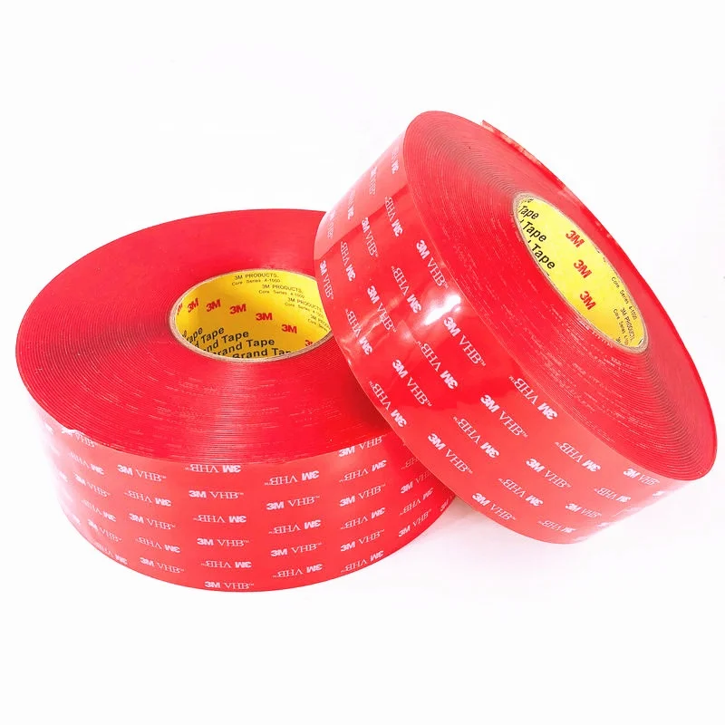 3M VHB Tape 4905, 0.5 Pulgadas De Ancho X 2 Pulgadas De Largo (5 Piezas/paquete) (paquete De 1