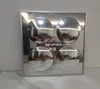 Silver convex mirror