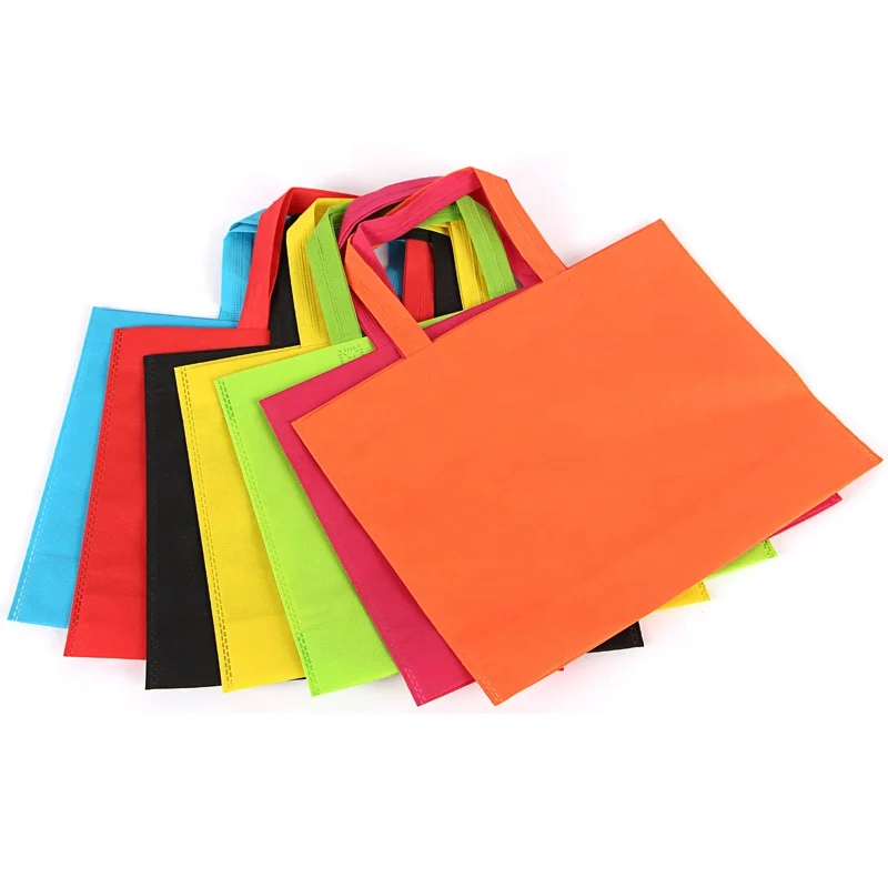 Eco-friendly Promotional Non-Woven Shopping Bag with Letter Pattern