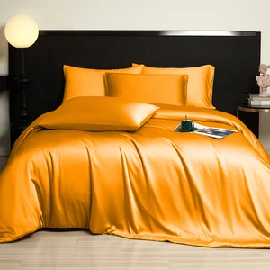 Oeko-Tex Standard 100 300TC Bamboo Duvet Cover Set Woven 100% Bamboo Fabric Includes Simple King and Queen Size Pillowcase