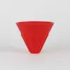 Taza de filtro roja de silicona
