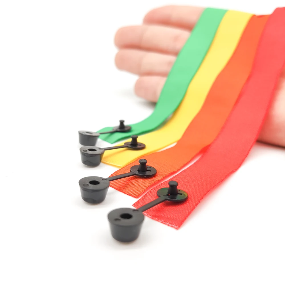 Cheap Multi-color Woven Polyester Ribbon Wristbands Custom Logo Party Festival Bracelets Fabric Events Wristbands