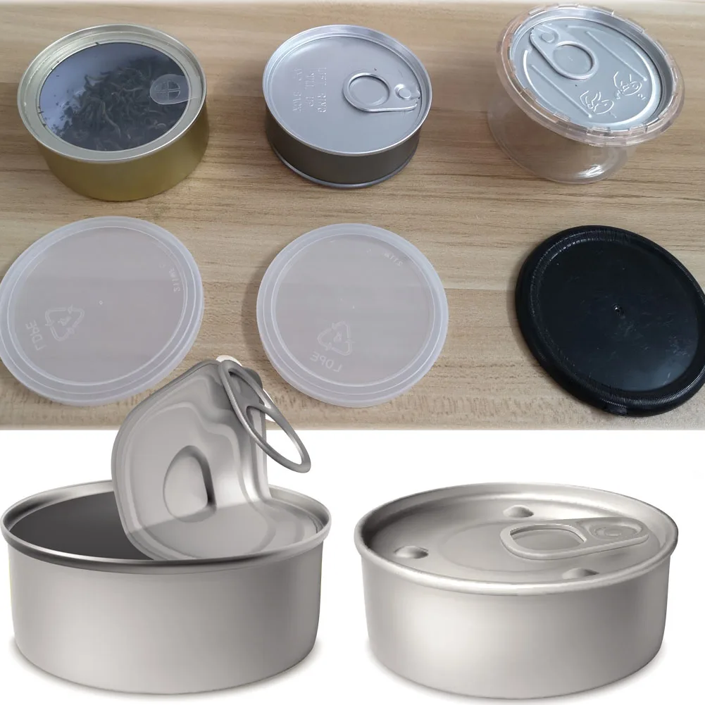 Tiny smart bud tin cans with easy open lids for  canned weed tuna fish sardine