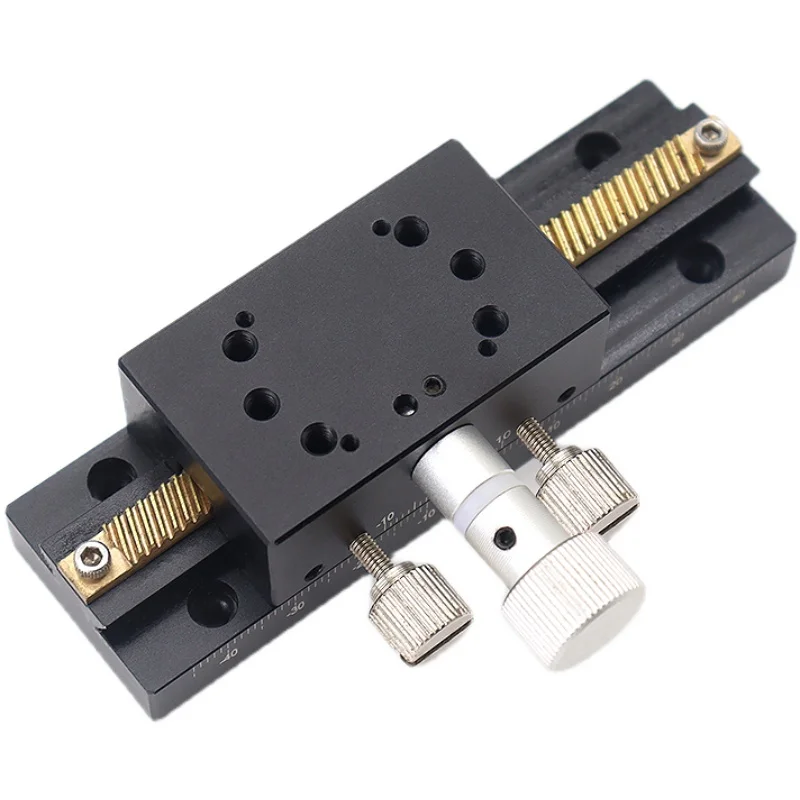 XDTLS80/100/150/200 Milling Manual Slot Translation Stage X-Axis Long Stroke E-EIM01 Precision Sliding Table Add More Brand 1