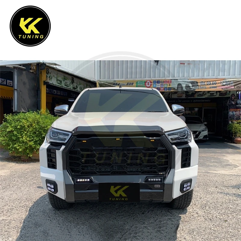 Pickup 4x4 Facelift Conversion Bodykit Body Kit for Toyota Hilux Vigo 2004-2015 to Tundra 2022-2024
