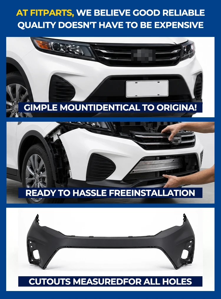 product for gac trumpchi ga8 la1c 0a5 00 front bumper cover abs plastic universal unpainted one year warranty-7