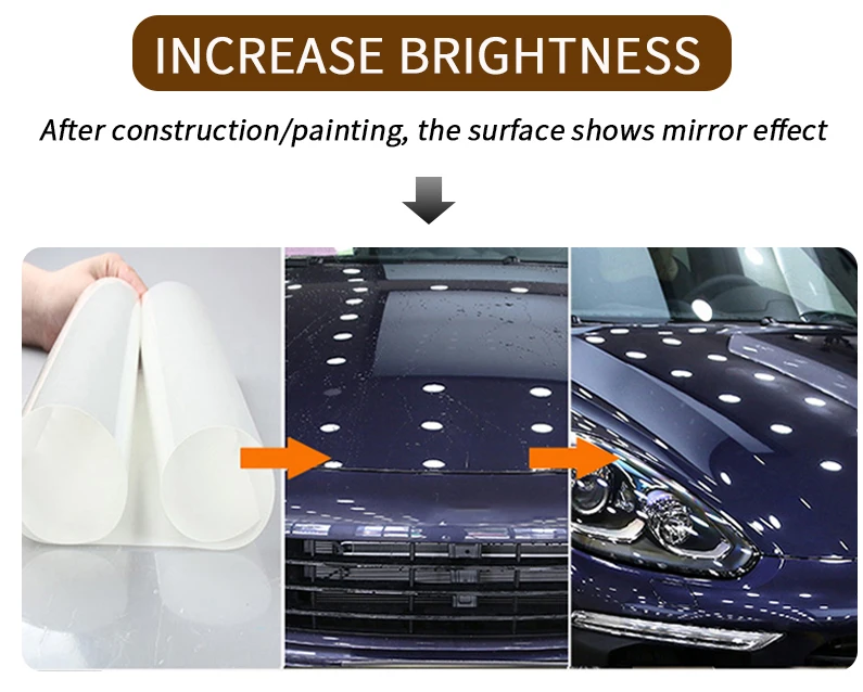 1.52x15m 7.5mil Tph Autorepaired Anti Scratch Ppf Car Body Clear Paint