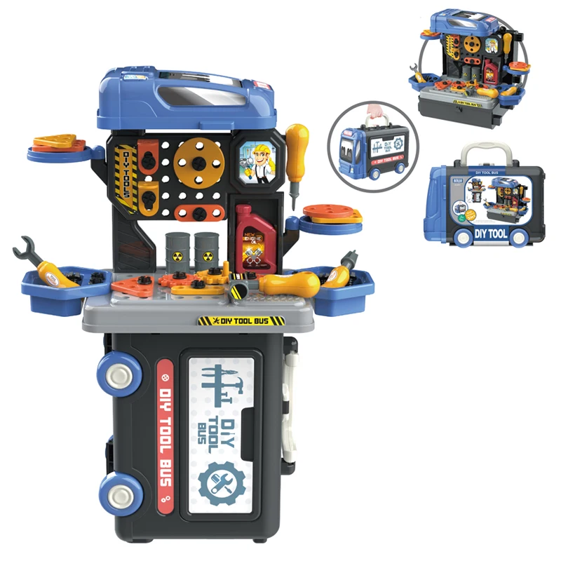 Пластиковый гаечный ключ 3 в 1 Набор отверток игрушки для детей