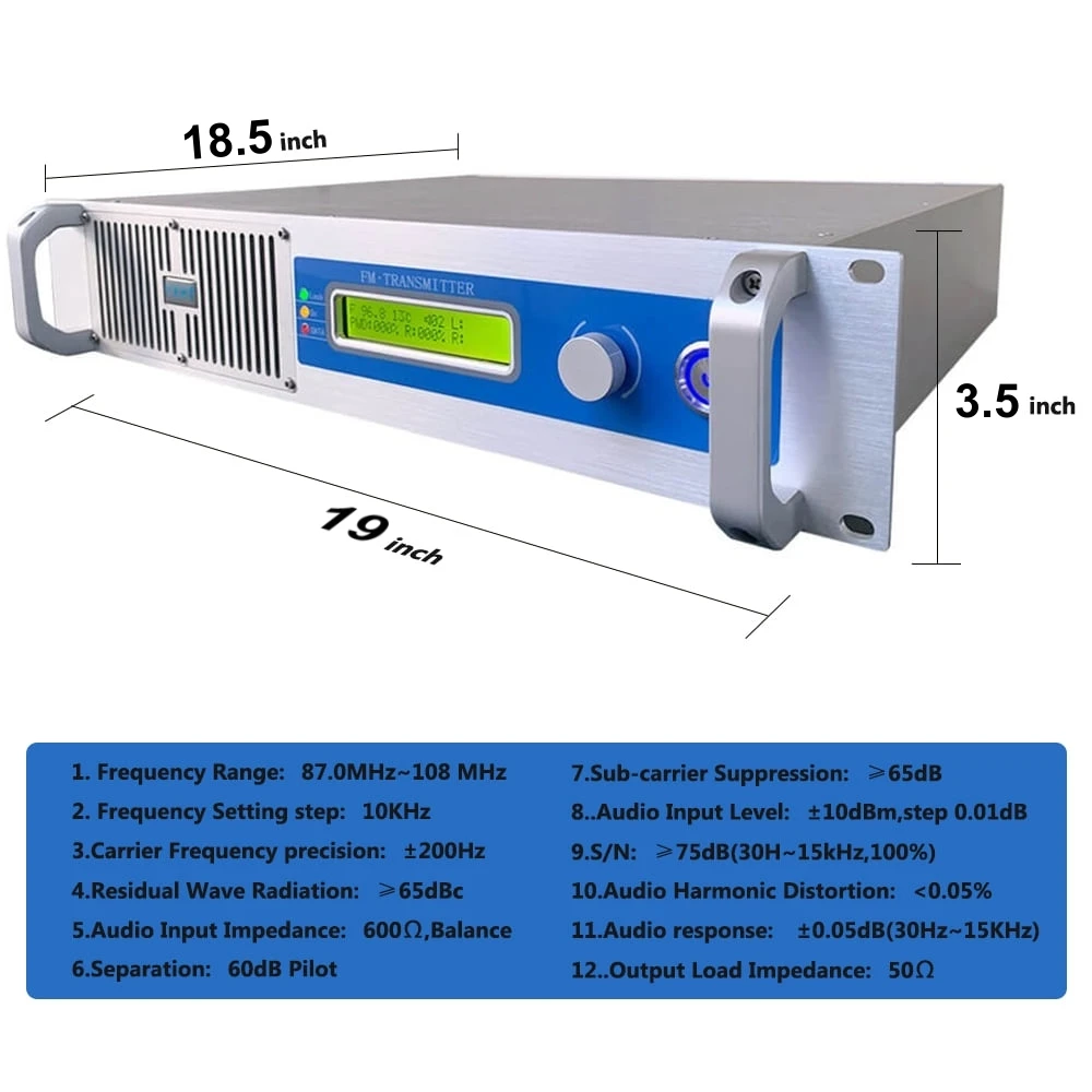VIP - YXHT-1, 350W FM Transmitter 350 Watt Radio & TV Broadcasting Equipment