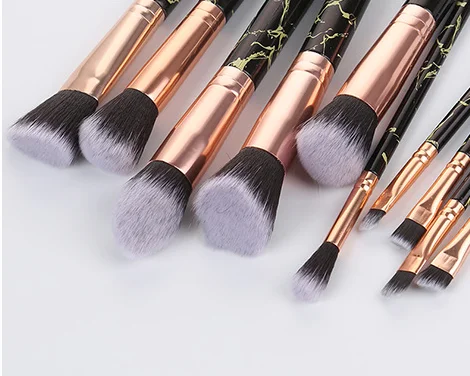 FLD 5/15 шт. кисти для макияжа Набор инструментов Косметическая Пудра Тени для век Румяна смешивания Красота Макияж Кисти набор для макияжа бровей