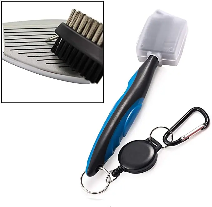Custom Hot Sale Golf Brush Antileak Press To Spray Water Golf Brush