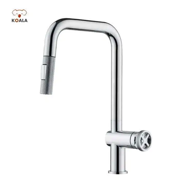 2023 ODM CUPC Diamond Pattern Spot Resist Kitchen Sink Faucet for Famous Brand