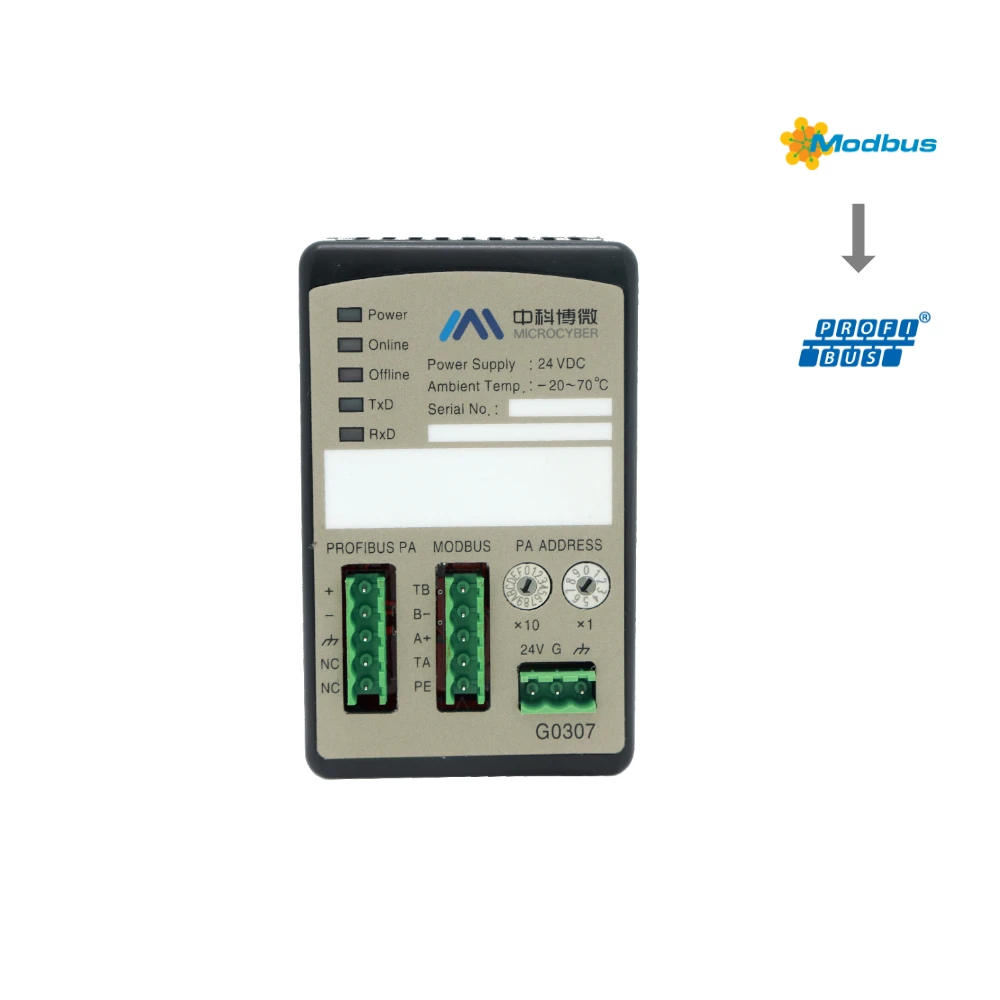 Modbus To Profibus PA Converter Gateway