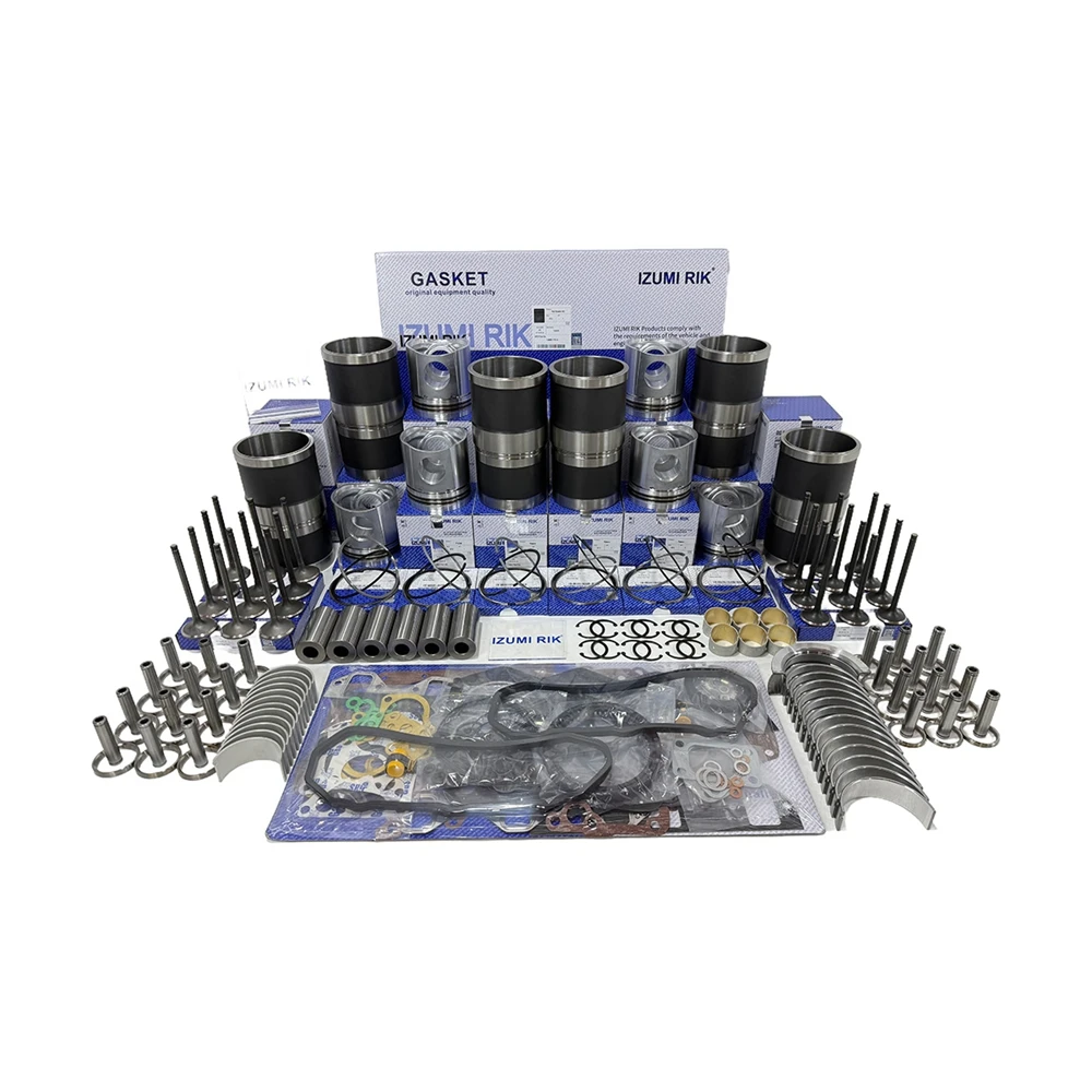 IZUMI RIK 6D40, 6D60, 6DB1, 6DB10, 6DR5, 6DR50 Kit de reconstrucción del motor para Mitsubishi