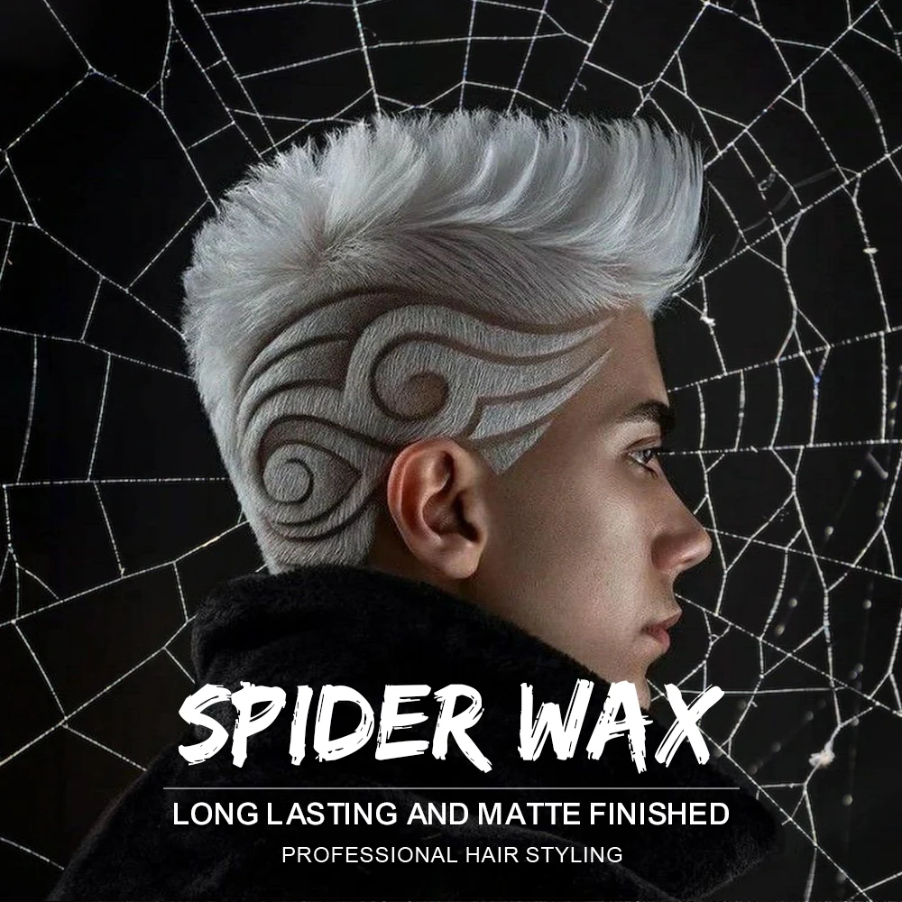 Turkey Custom Label Matte Finished Textures Hair Styling Mousse Pamade Spider Cream Clay Wax for Men