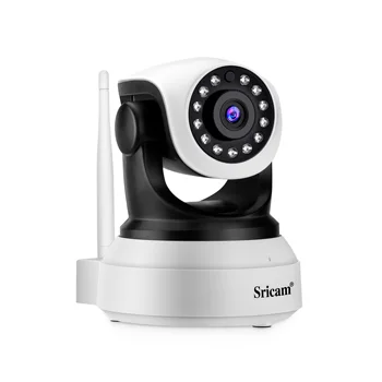 Sricam AI Auto Tracking Wireless CCTV Camera Full Color Night Vision PTZ 1296P HD WiFi Pan Tilt Mini Camera
