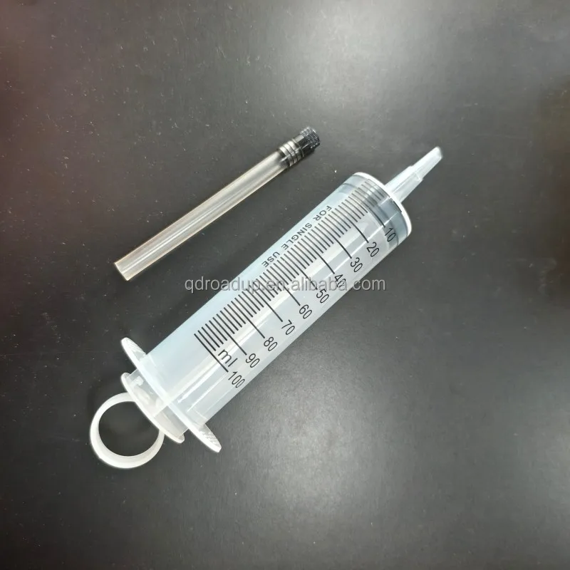 Seringue Tubeless 60 Ml HOTMNTY - Kit Complet Injecteur Mastic Vélo + Outil Retrait Valve - Réparation Pneu Sans Chambre