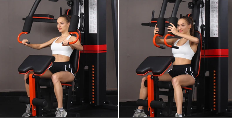 Профессиональный multi 3 станции коммерческих мульти тренажерный зал дома станция мульти оборудование для тренажерного зала