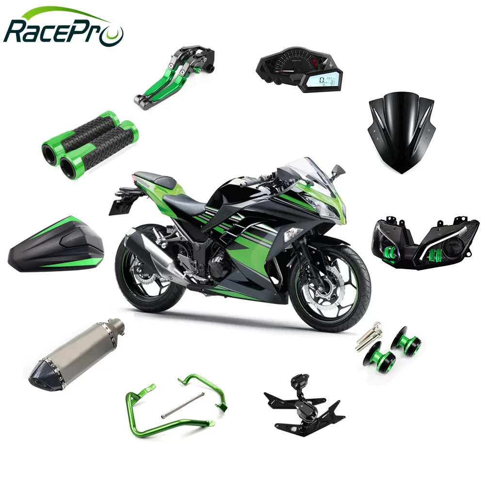 Source RACEPRO One-stop Shop Motorcycle Accessories Street Bike Motorcycle Parts For Kawasaki Ninja 300 on