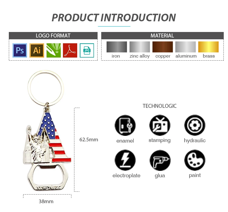 Cheap custom logo multi-purpose wine corkscrew beer bottle openers with keychain
