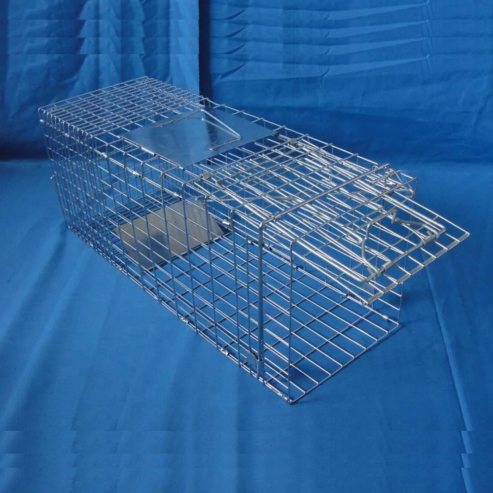 32 sans cruauté animal cage en acier pour les rongeurs vivants contrôle  rat écureuil raton laveur