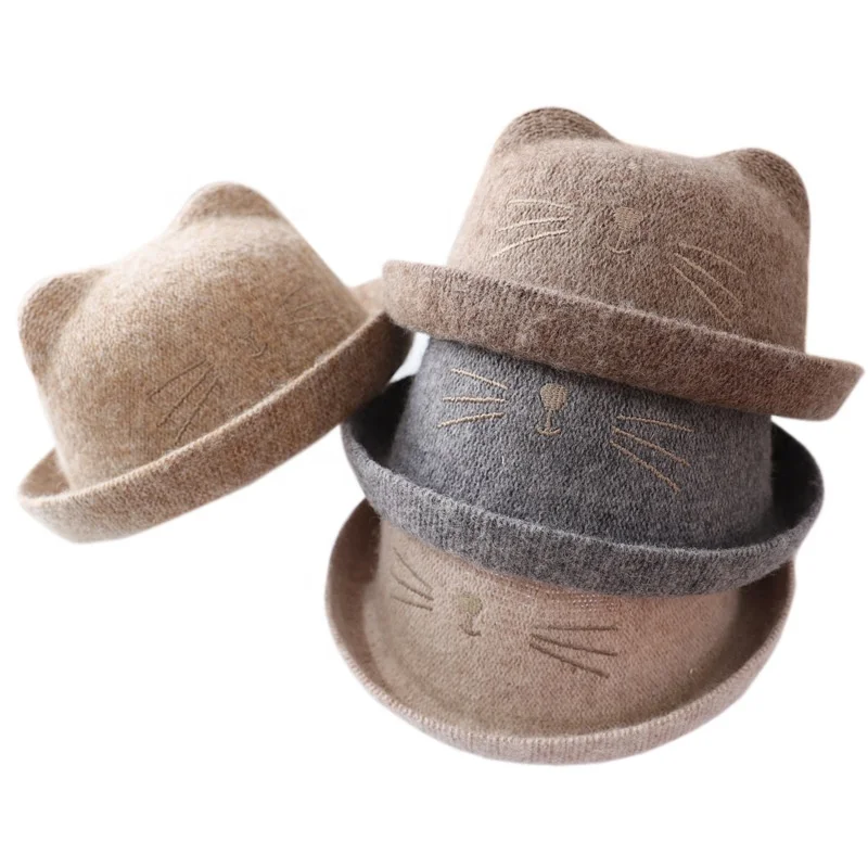 WD-A59 Fedora Hats Cute Party Caps for Youth Babies