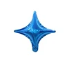 10 inch four-pointed star, blue 1.8g.
