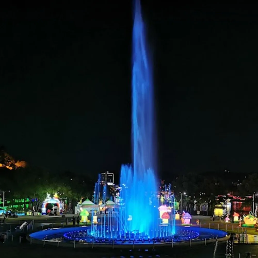 Artwatershow Contemporary Design Music Dancing Water Fountain Floating Dancing Ocean Fountain