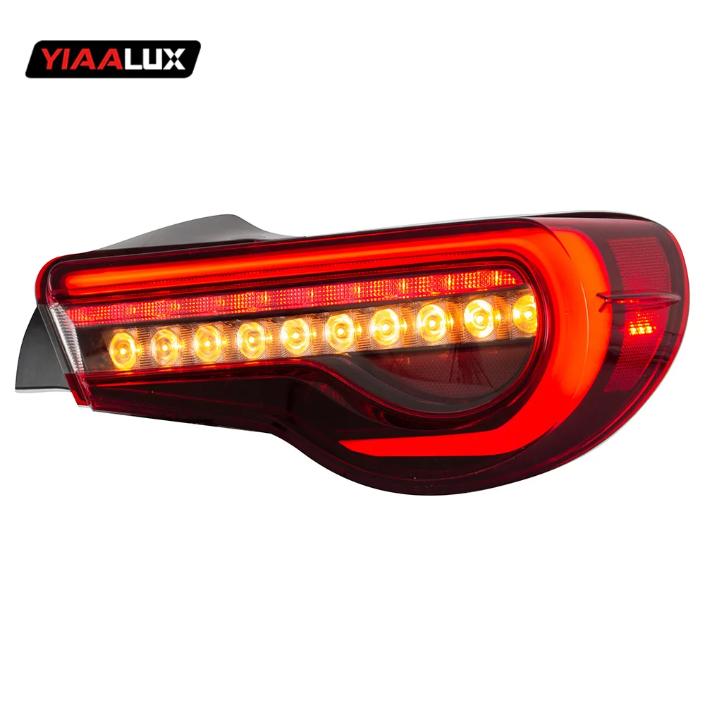 Vland LED TailLights For Toyota GT86 2013-UP Rear Lamp Red Smoked with Dynamic LED Car Accessories Manufacturer Wholesales