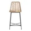 Beige Natural con Marco de Metal Negro