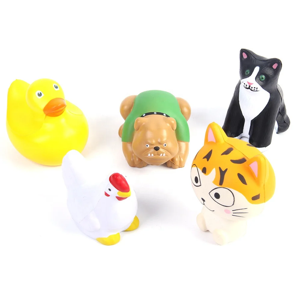 Cute Custom Logo Printing Squeeze PU Foam Stress Relief Anti-stress Penguin Stress Ball