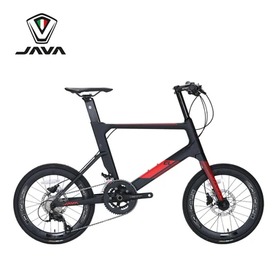 Java CL-CB 20 Inch Carbon Fiber BMX Mini Road Bike for Adults
